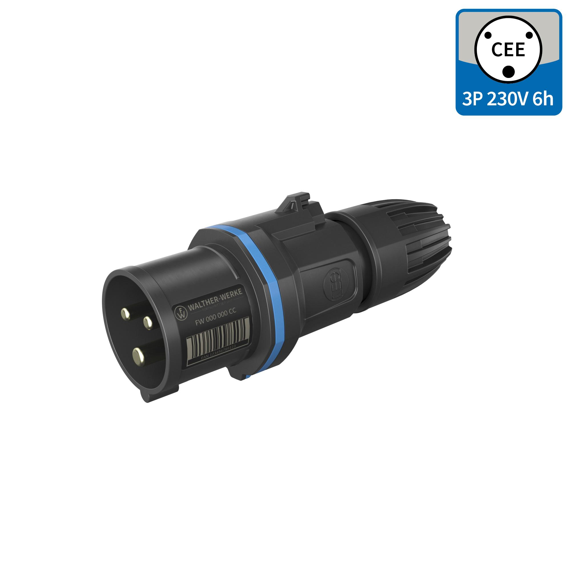 Walther Werke CEE NEO Stecker 16A 3P 6h IP54 FW211306SK