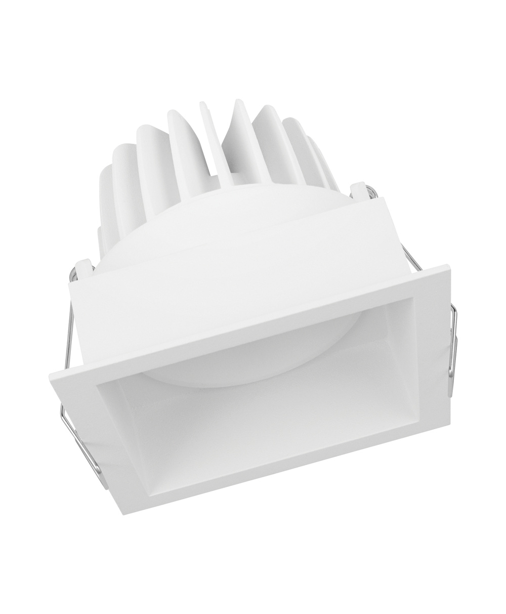Ledvance LED-Spotlight SPOT SQUARE DARKLIGHT ADJUST 8 W 3000 K WT - 4058075 günstig online kaufen
