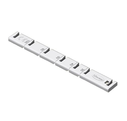 Unex Rückhaltesteg lichtgrau RAL 7035 40850