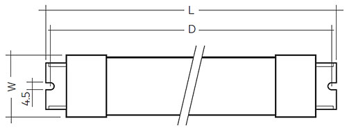 Tridonic Accu - NICD 6C 50 (2 x 3 cell sticks)