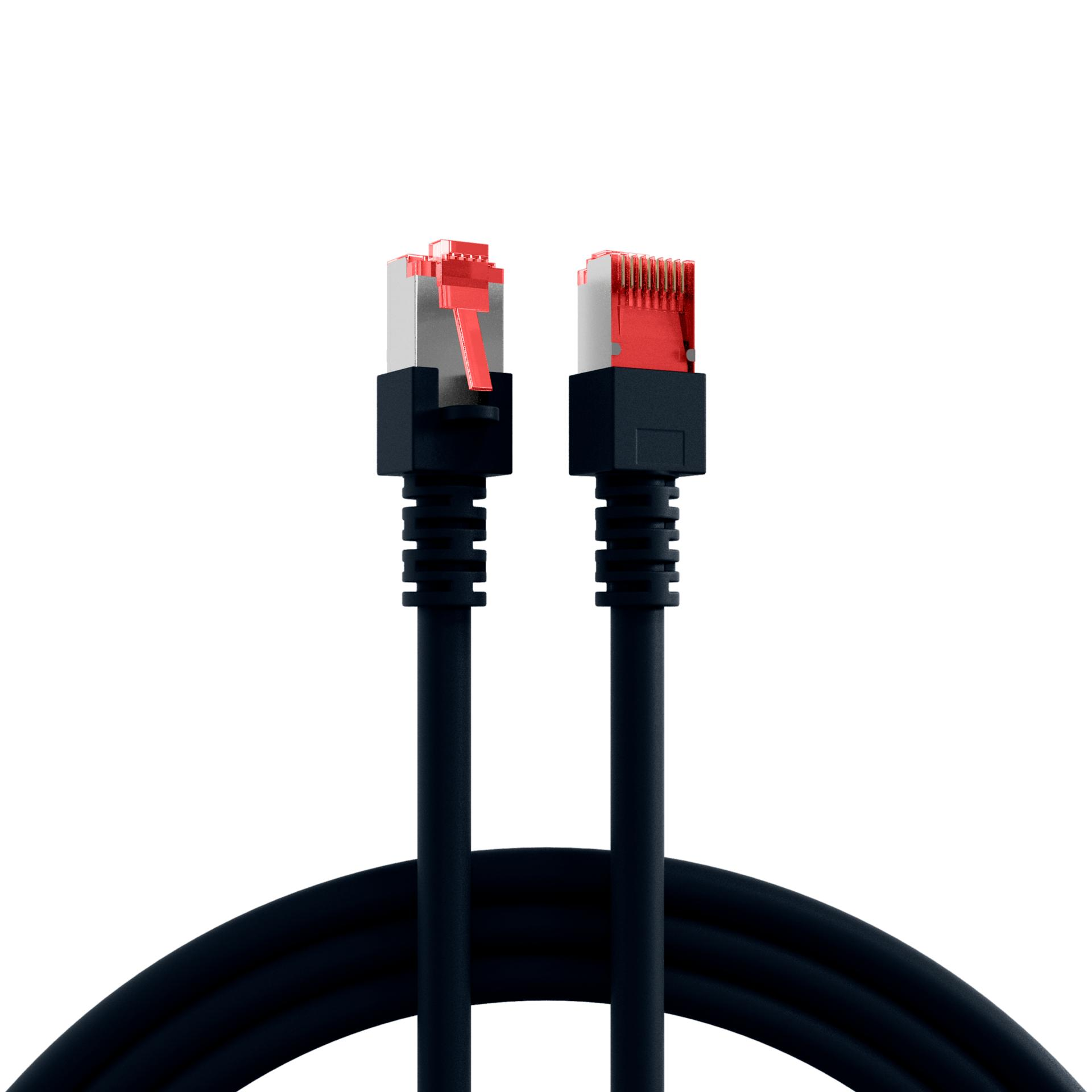 EFB-Elektronik Patchkabel Cat.6 2xRJ45 mit S/FTP EC6000 7,5m sw