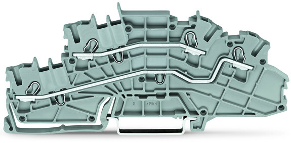 WAGO GmbH & Co. KG Installationsetagenklemme 4mm² grau L/L 2003-6642