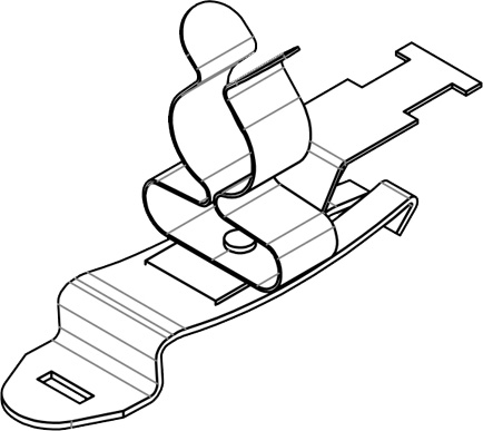 Icotek EMV-Schirmklammer MULTI SFZ-M/MSKL8-18