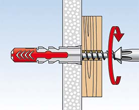 Fischer Deutschl. Dübel DUOPOWER 8x65 538241