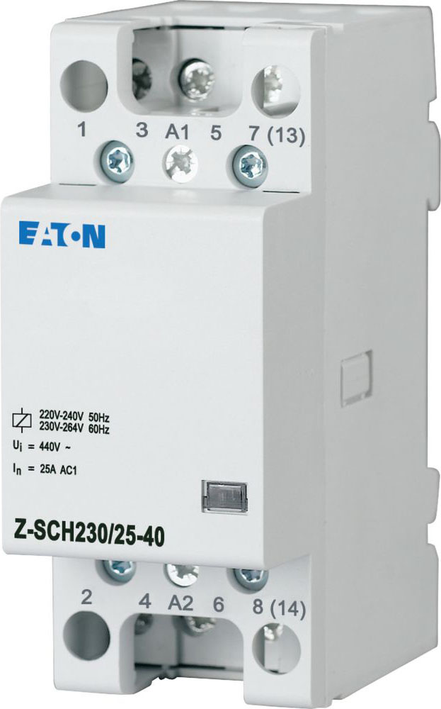 Eaton Installationsschütz 230VAC/25A/4S Z-SCH230/25-40