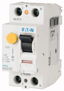 Eaton FI-Schalter 25A, 2p, 30mA, Typ A FRCMM-25/2/003-A - 170431
