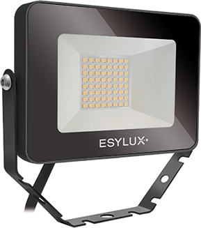 ESYLUX LED-Strahler 3000K schwarz BASICOFLTR1000830BK - EL10810794