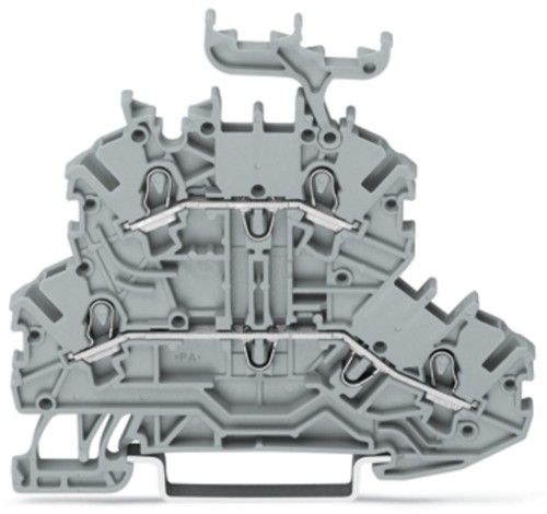 WAGO GmbH & Co. KG Doppelstockklemme grau TOPJOB S2-LDSK 2000-2233 - 2000-2233