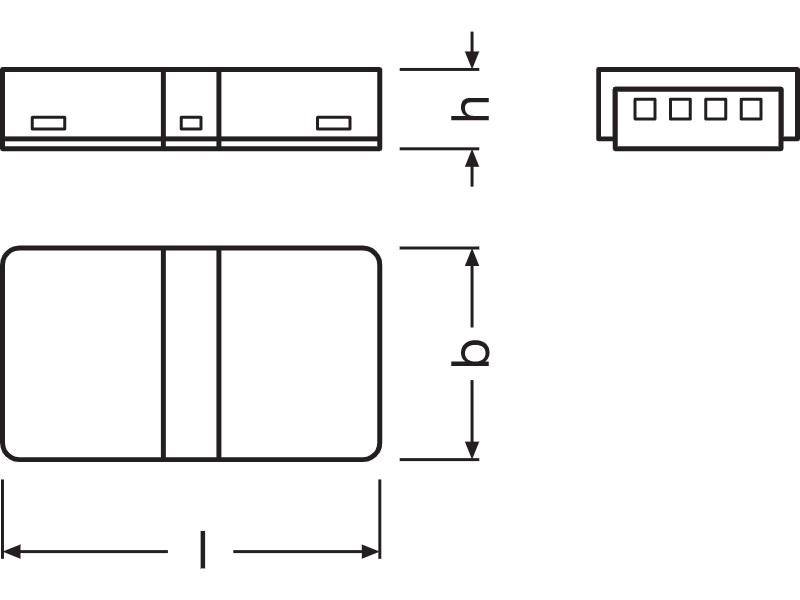 Ledvance Connectors for RGB LED Strips -CSD/P4/P