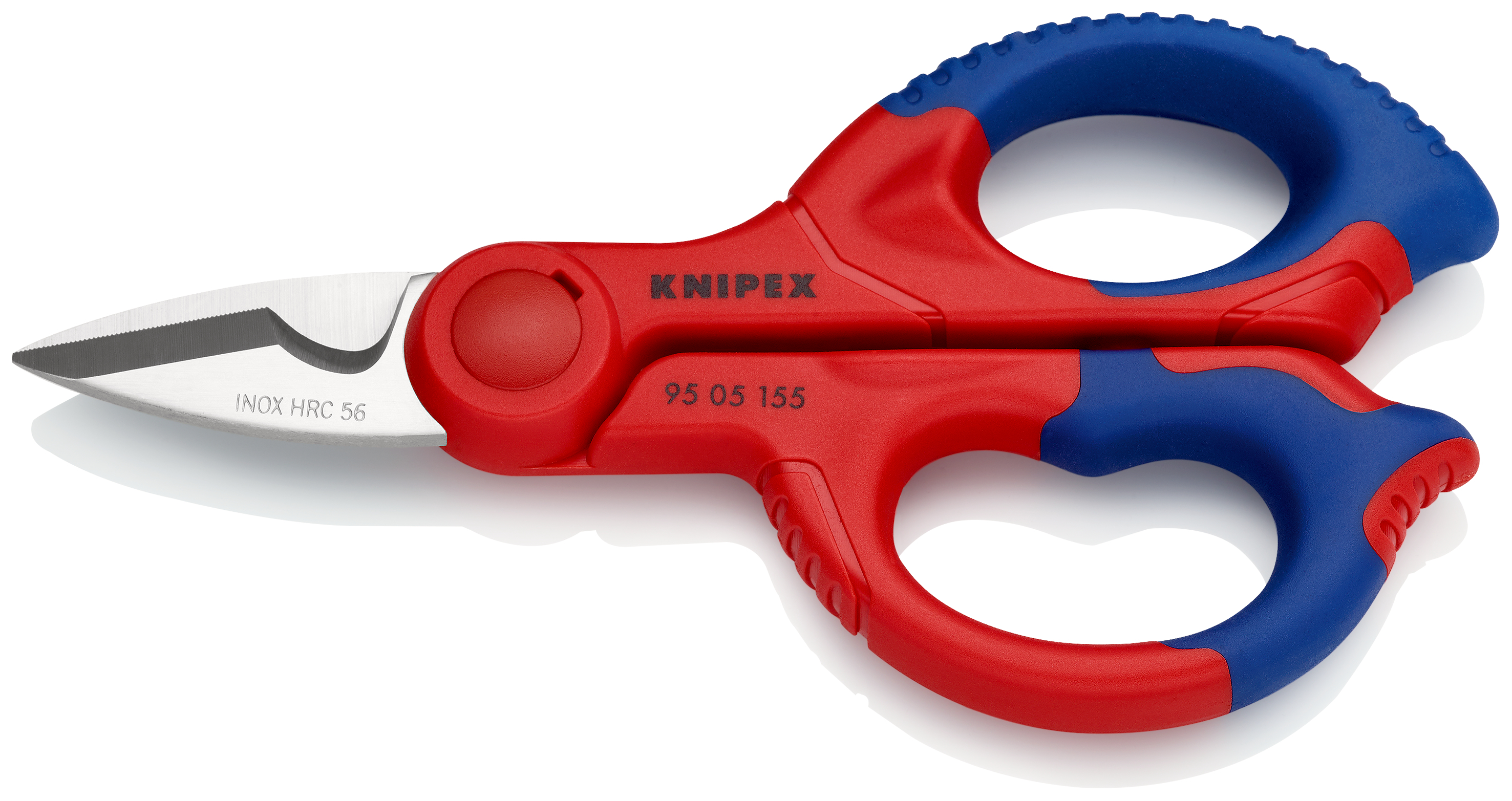 Knipex-Werk Elektrikerschere poliert, 155mm 95 05 155 SB