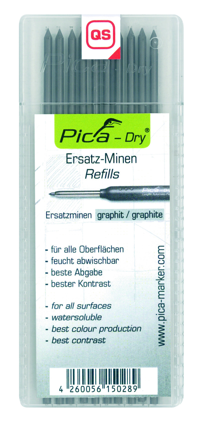 Cimco Werkzeuge DRY Minen-Set Graphit 212153