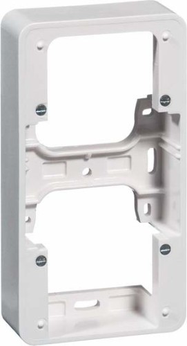 Peha Aufputz-Gehäuse 2-fach ws waage/senkrecht D 80.692 W - 00207211 günstig online kaufen