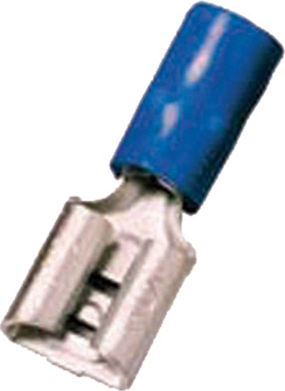 Intercable Tools Flachsteckhülsen 1,5-2,5qmm blau ICIQ268FHGV - 180896