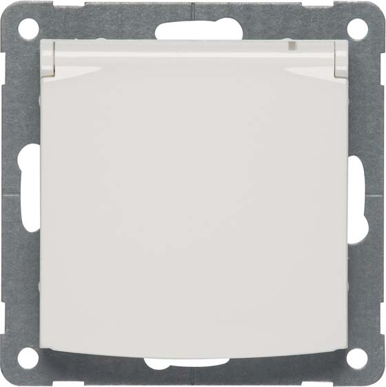 Peha Steckdose SCHUKO, reinweiß Klappdeckel D 11.6511.02 K günstig online kaufen