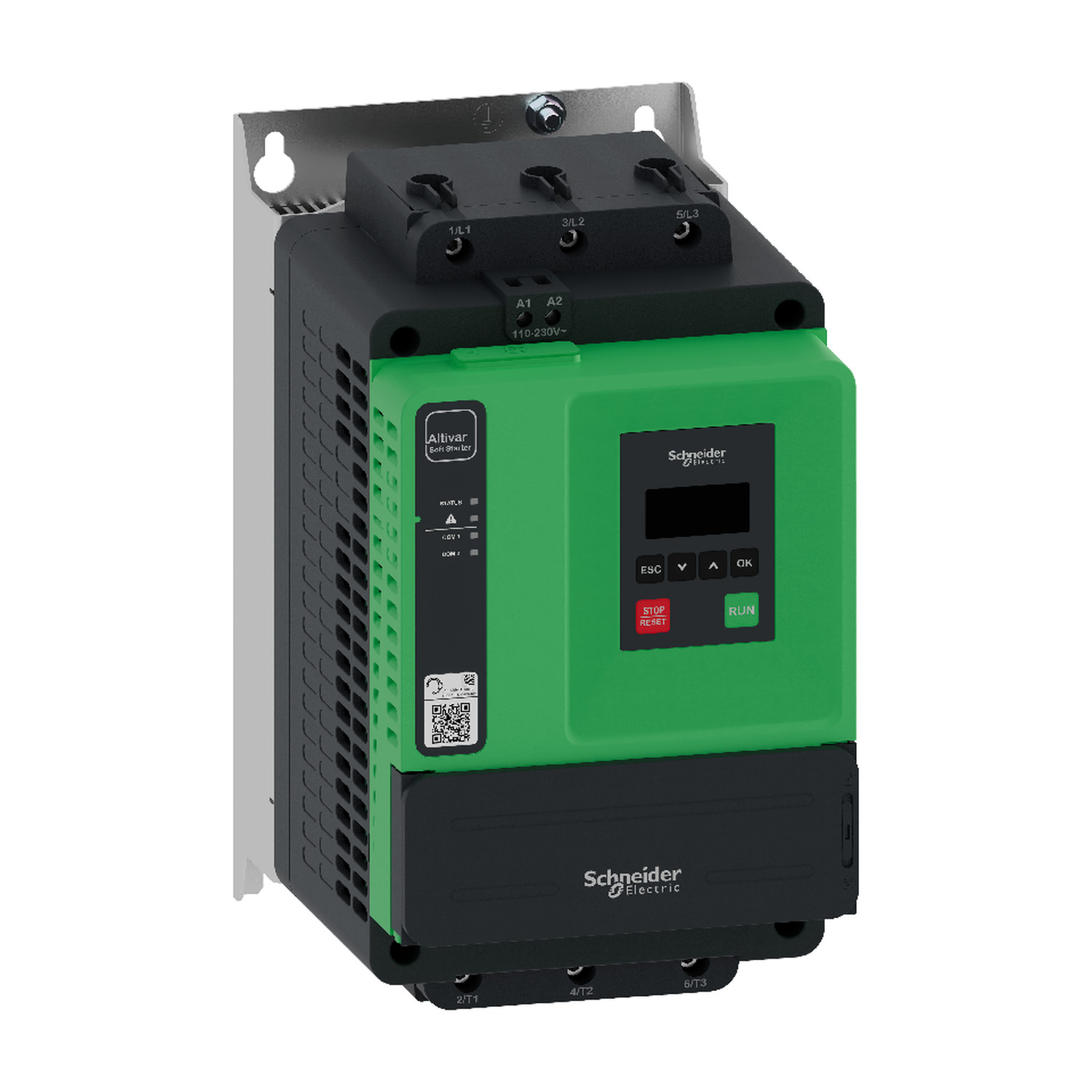 Schneider Electric Sanftanlasser Ats430, 62A, 208 Bis 600V ATS430D62S6