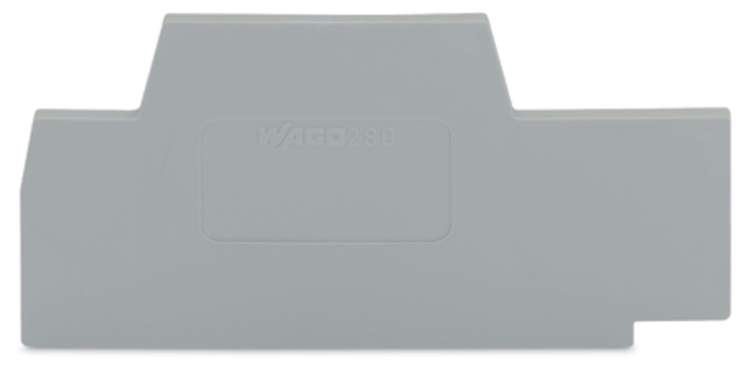 WAGO GmbH & Co. KG Abschlußplatte grau 280-342