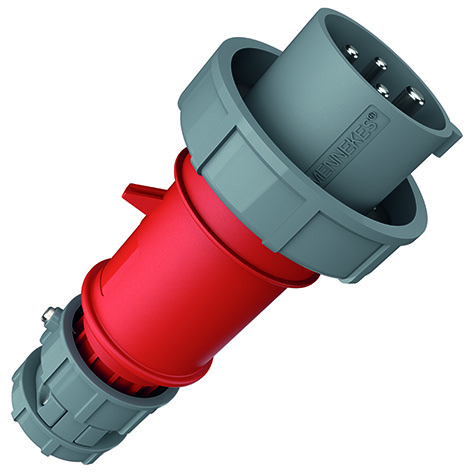 Mennekes Stecker PowerTOP HW/VN 16A,4p,6h,400V,IP67 3809