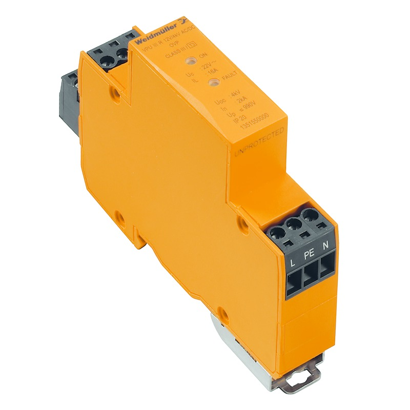 Weidmüller Blitzstromableiter VPUIIIR24V/4KV AC/DC