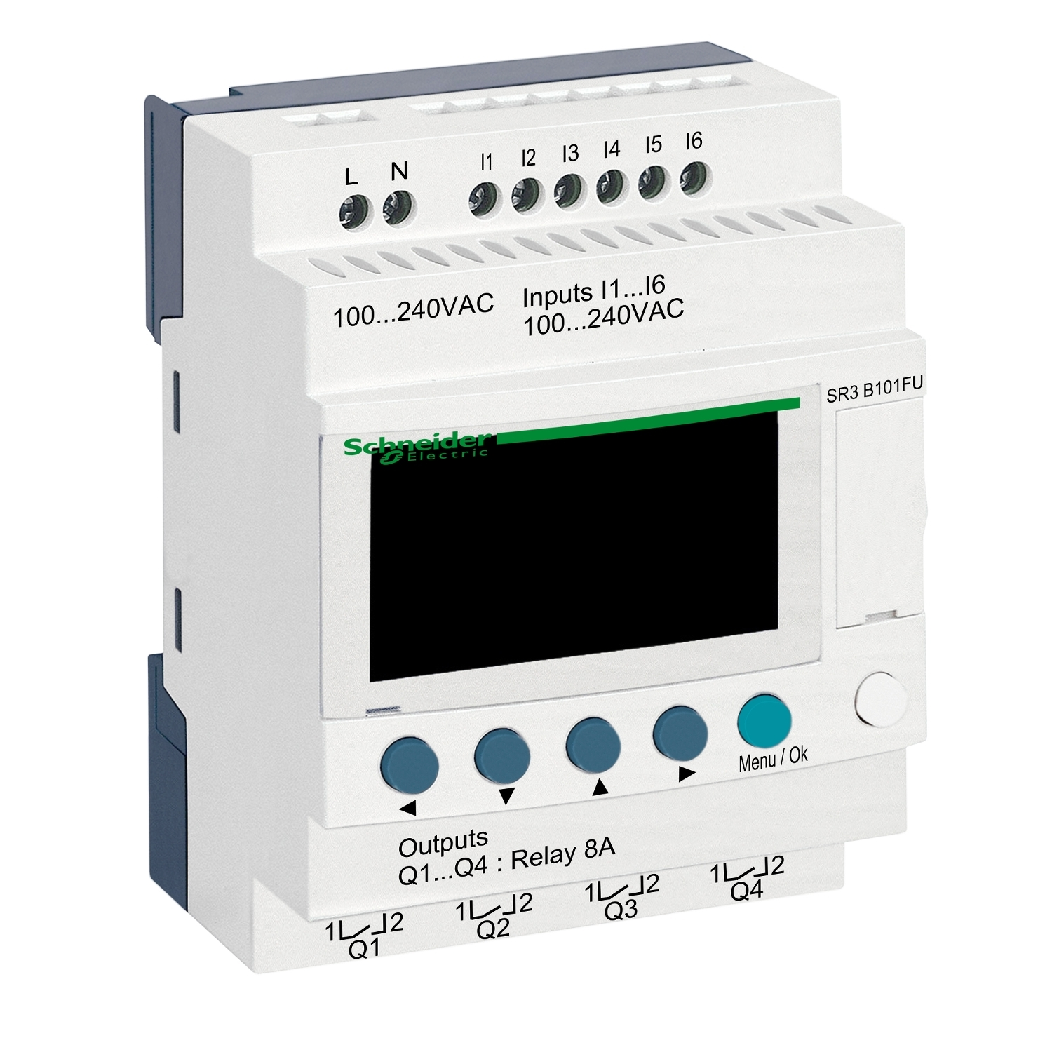 Schneider Electric Modulargerät 10 E/A 240VAC SR3B101FU