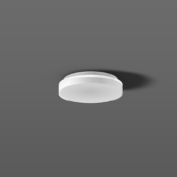 RZB Lighting LED wall ceiling light HB 505 LED / 15W-3000 + 4000K D220, H53, PC