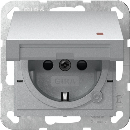 Gira Steckdose KD Alu 455226 günstig online kaufen