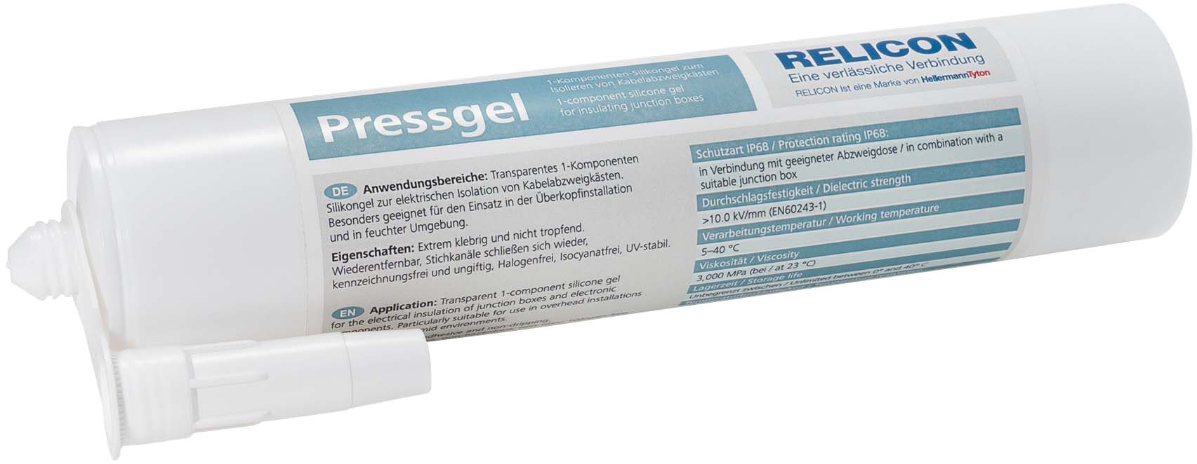 HellermannTyton Press-Gel Pressgel-SI-CL VE310 - 435-00838 HellermannTyton Press-Gel Pressgel-SI-CL VE310 - 435-00838