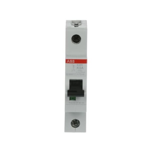 ABB Stotz S&J Sicherungsautomat K,6kA,6A,1P S201-K6 - 2CDS251001R0377