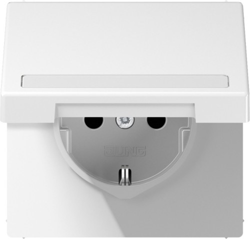 Jung SCHUKO-Steckdose 16 A 250V m.Klappdeckel bruchs LS 1520 BFNAKL WW - LS günstig online kaufen