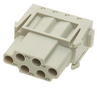 Harting Kontakteinsatz Crimp HanE-Modul Buchse 09140063101