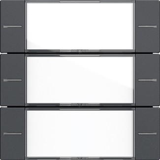 Gira Wippenset 3-fach BSF Tastsensor Anthrazit 577328 - 577328
