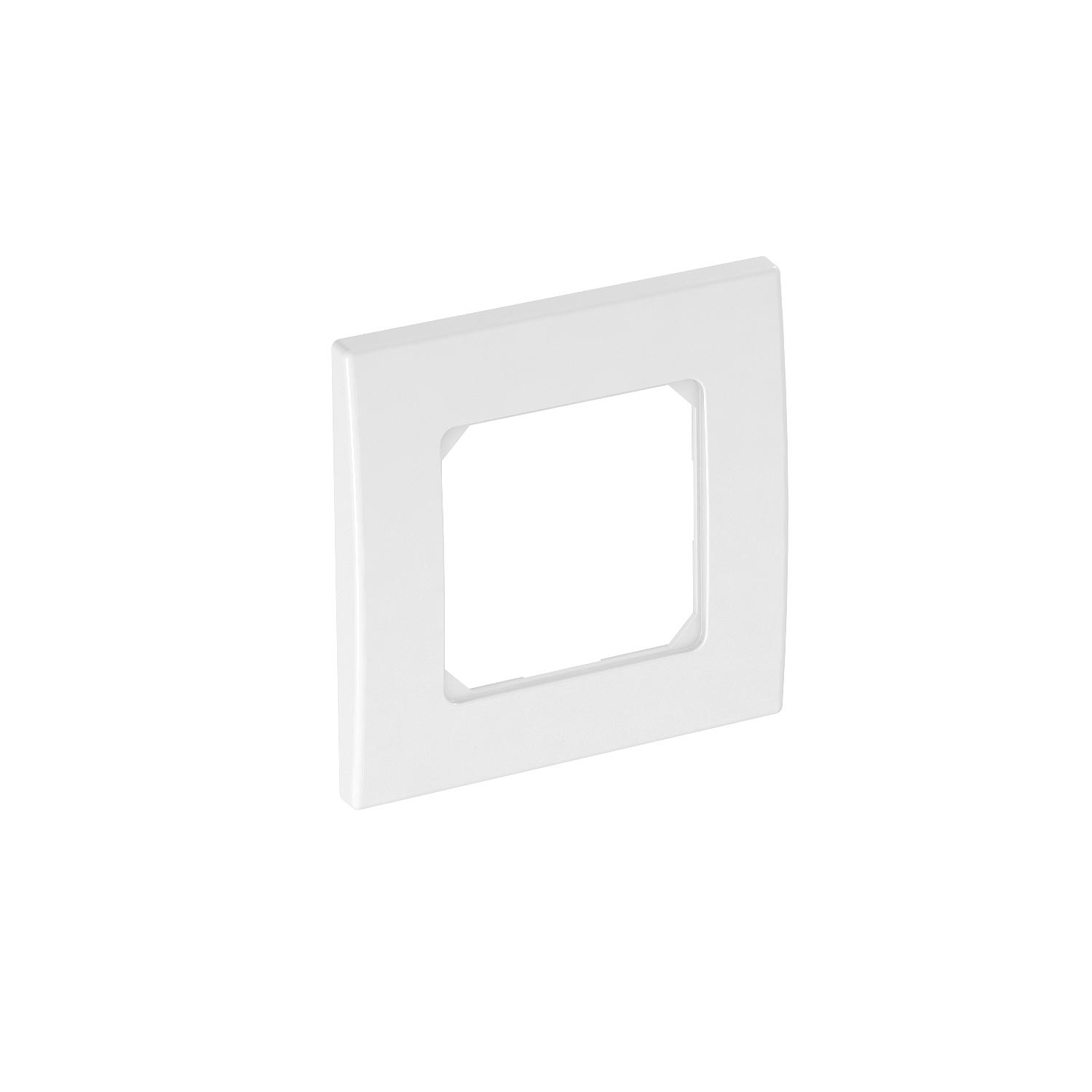 OBO Bettermann Vertr Abdeckrahmen 1fach 84x84mm rws AR50-F1 RW - 6119392