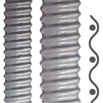 Flexa Kunststoff-Schutzschlauch VDE geprüft AIR.KUWPVCAS AD45/10 - 12031101038