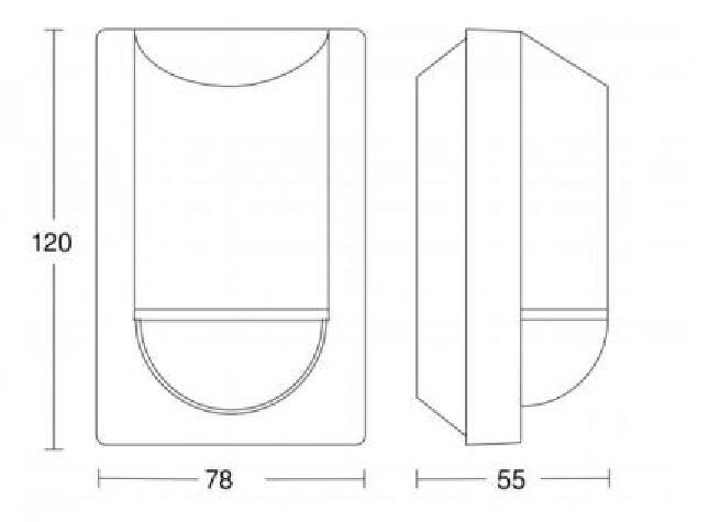 Steinel Professional motion detector IS 2180 ECO anthracite - 4007841064907