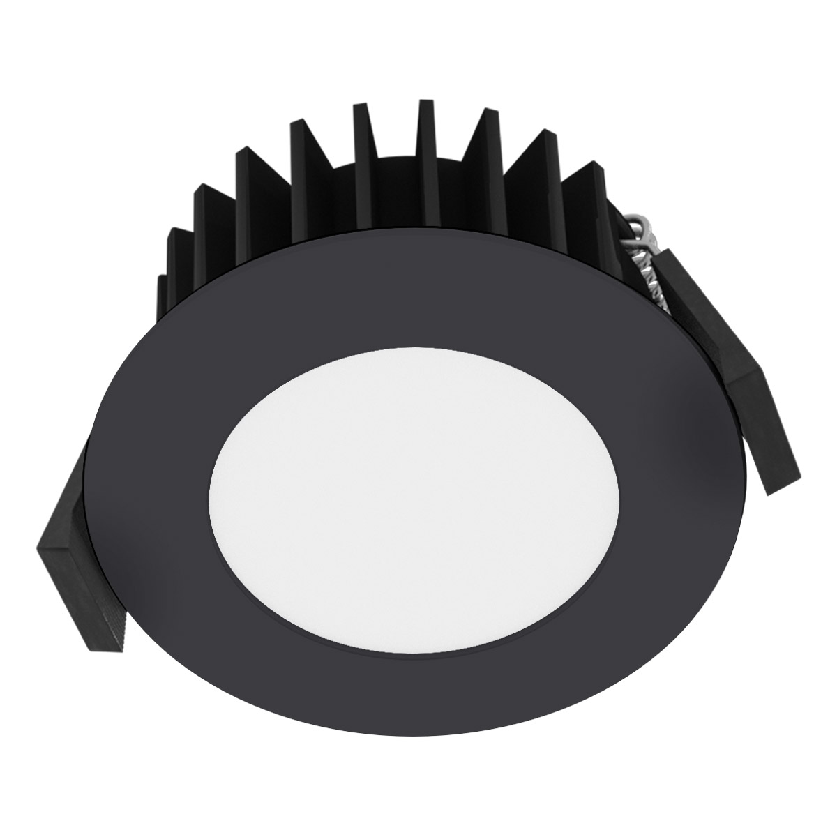 EVN Solido68 LED-Deckeneinbauleuchte 7W anthrazit günstig online kaufen