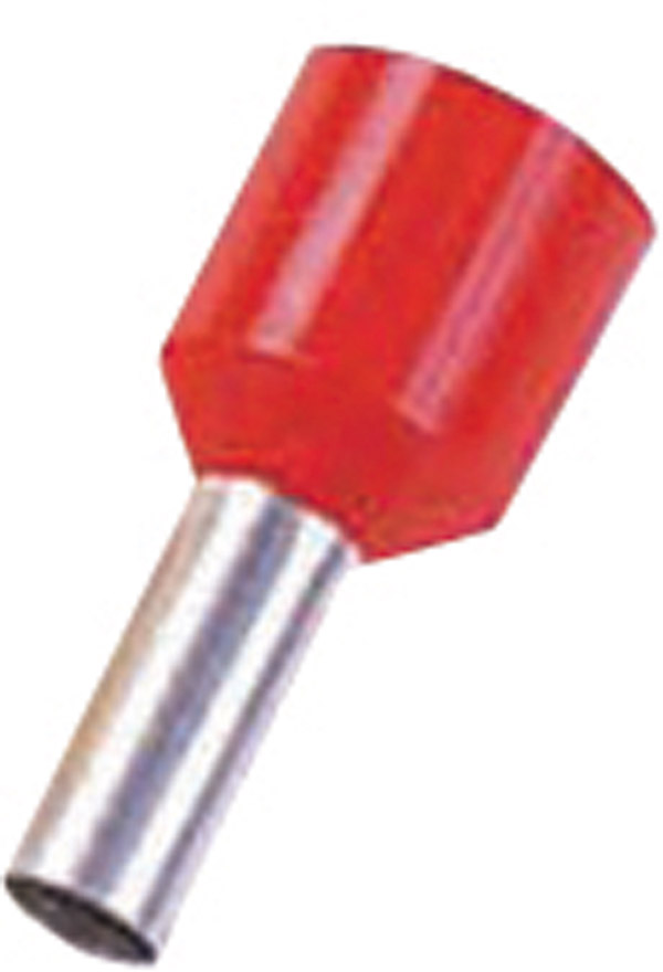 Intercable Tools Aderendhülsen 10qmm rot ICIAE1012K