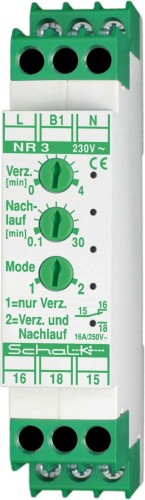 Schalk Nachlaufrelais mit Einschaltverzögerung NR 3 - NR3009