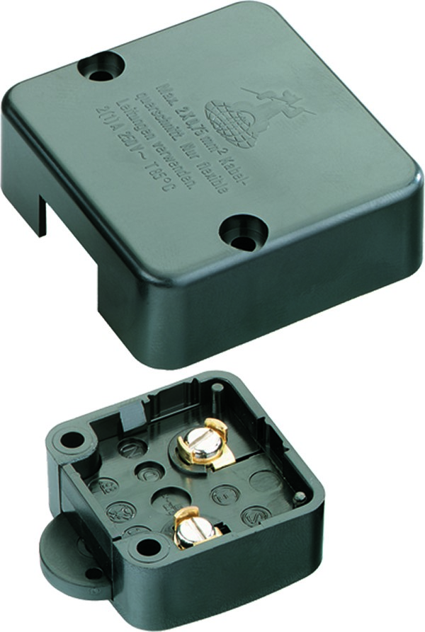 Bachmann EB-Truhen-Taster sw, m.Zusatzgehäuse 924.103