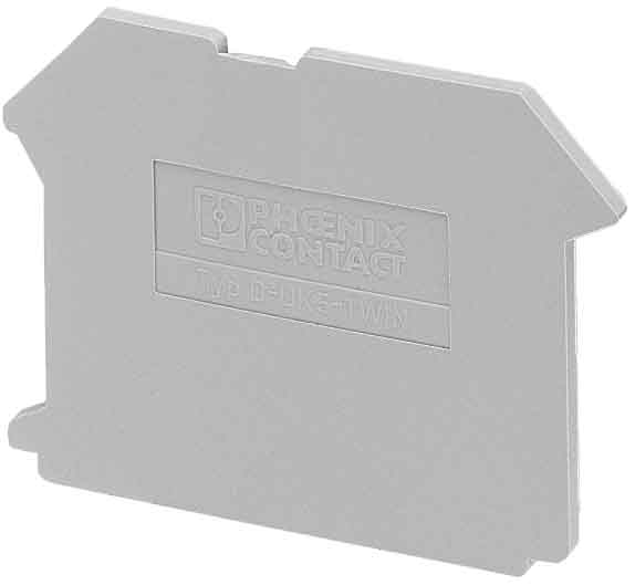 Phoenix Contact Deckel 50,5x2x47mm gr D-UK 5-TWIN