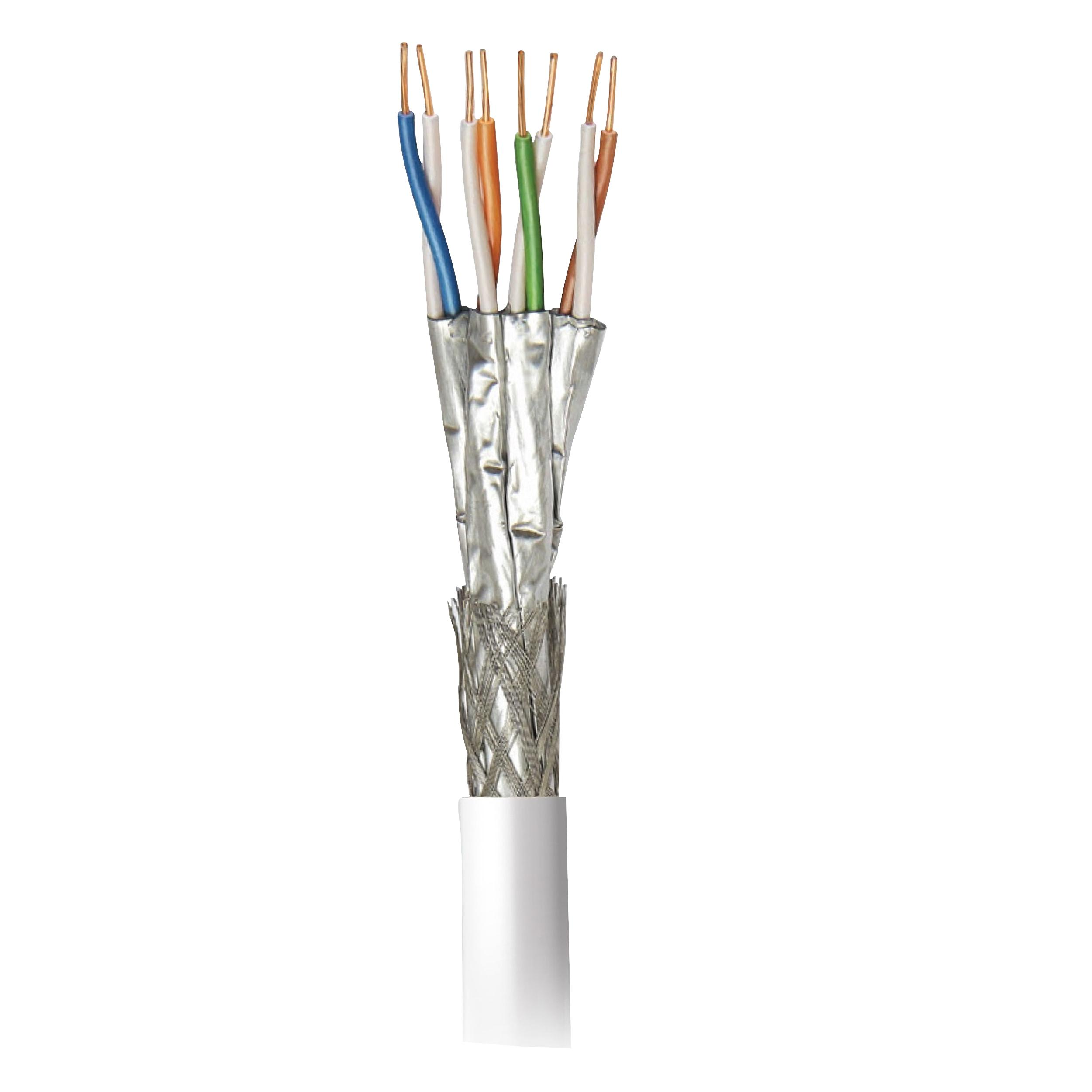 Televes Netzwerkkabel S/FTP Cat7 Cca LSFH weiss 500m CAT7L500W