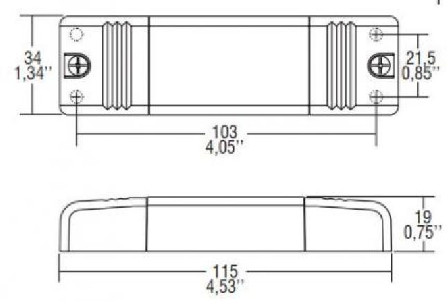 TCI LED-Treiber DCC 12W 700mA/U S