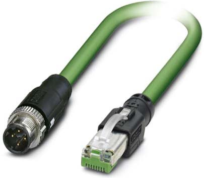 Phoenix Contact Netzwerkkabel CAT5 RAL6018 NBC-MSD/5 #1407501