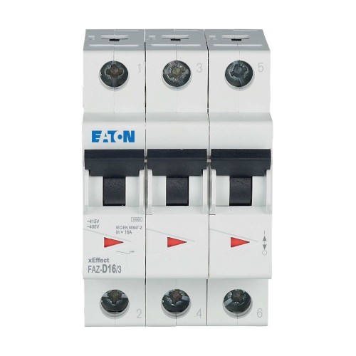 Eaton Leitungsschutzschalter D 16A, 3p FAZ-D16/3 - 278896