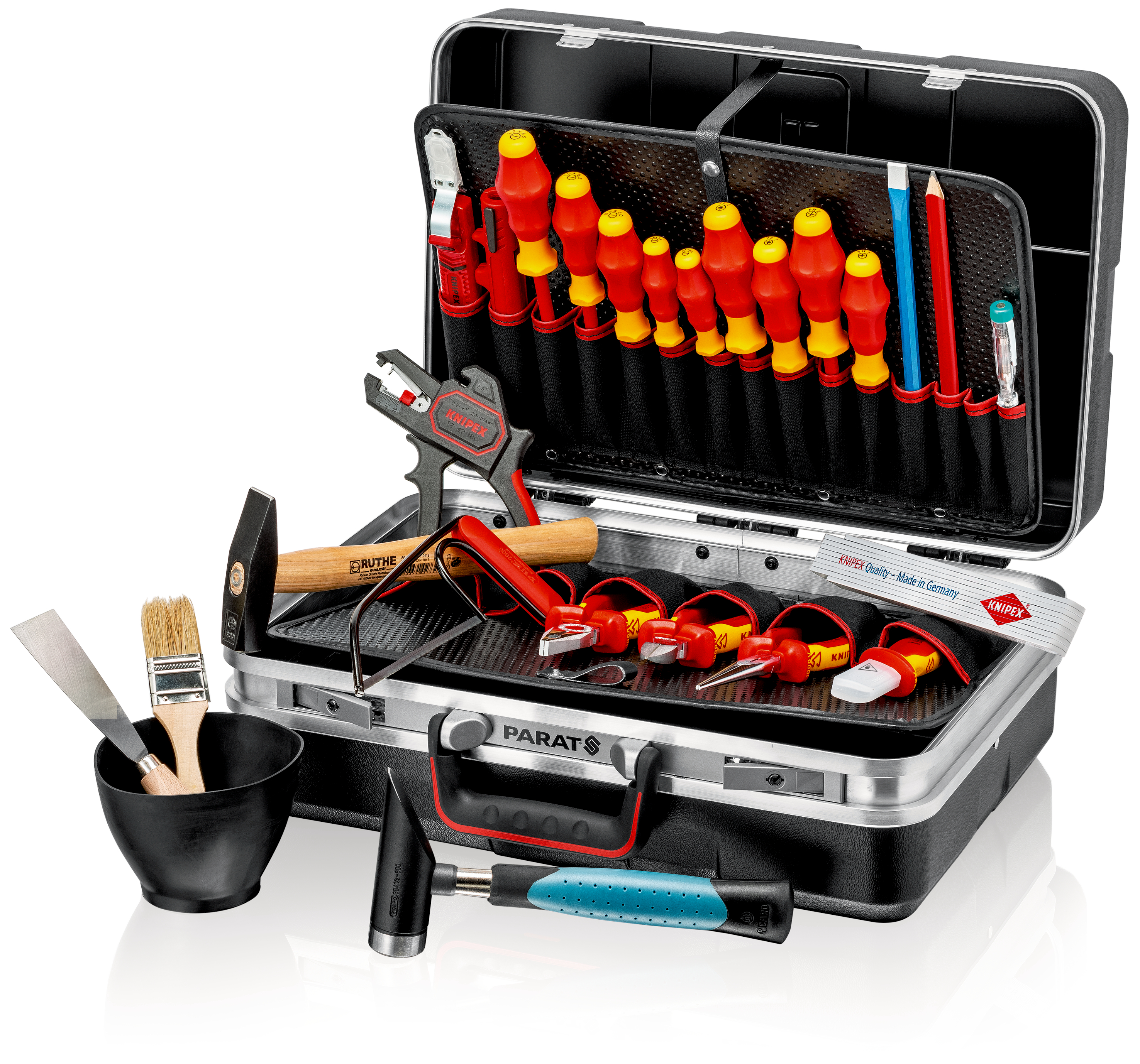 Knipex-Werk VDE-Werkzeugkoffer schwarz, 26-teilig 00 21 S
