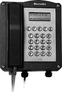 FHF Funke+Huster Telefon wetterfest, sw ResistTel #11264301