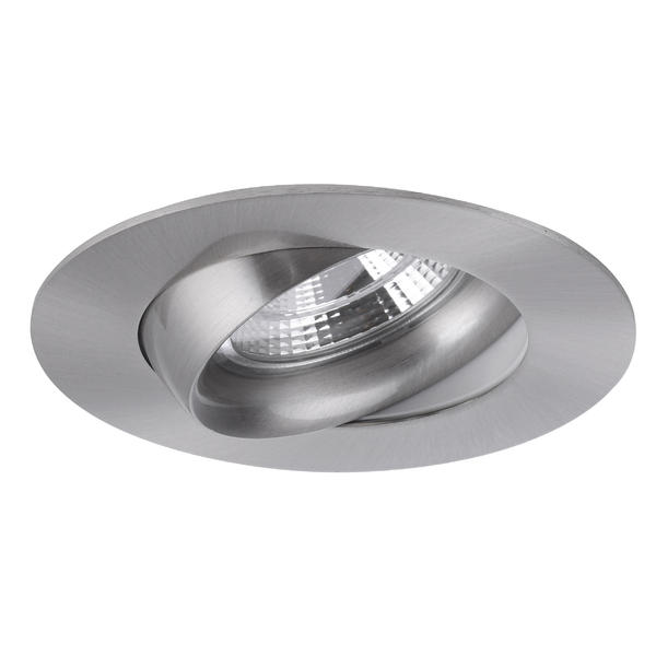 Brumberg recessed LED spotlight 350mA 5,5W round nickel-matt - 12277153