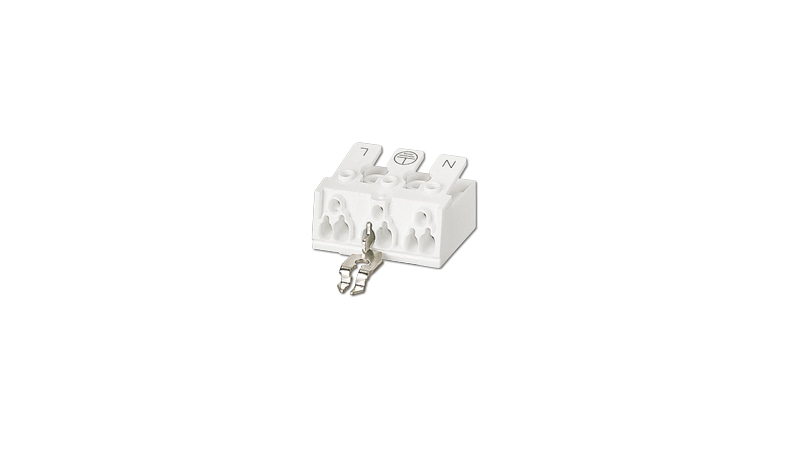 BJB 3-pole pushwire terminal blocks 46.413.1302.50