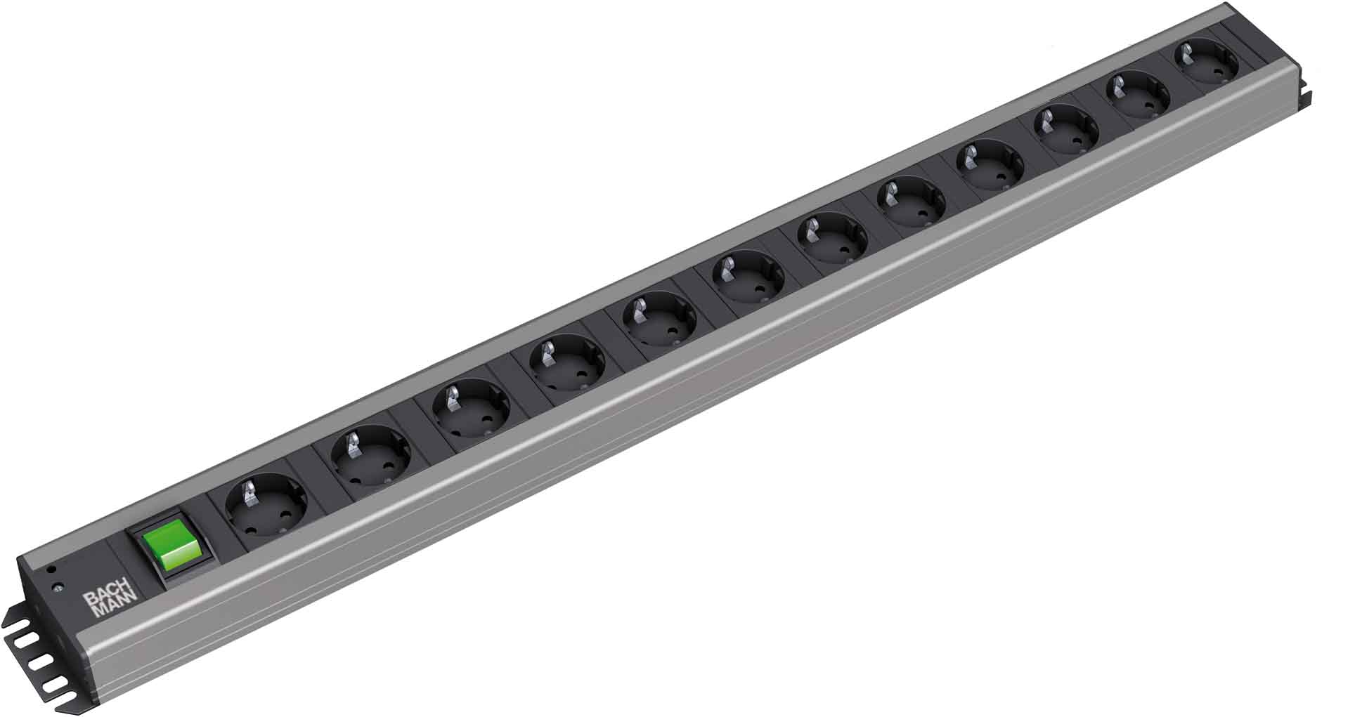 Bachmann Handwerkerleiste 12fach mit Schalter,2m Zul. 300.005 - 300005 günstig online kaufen