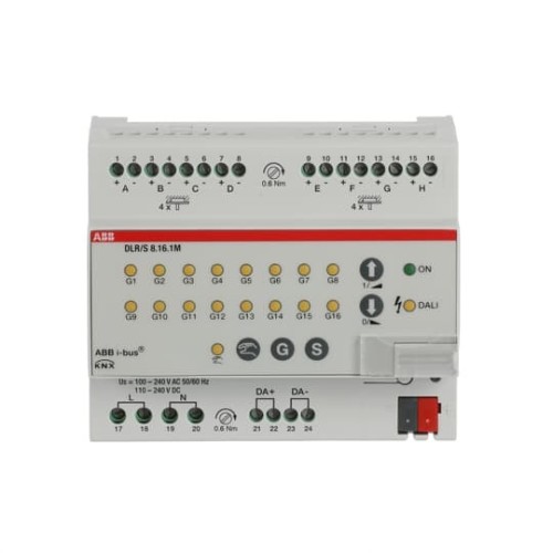 ABB Stotz S&J DALI Lichtregler 8-fach REG DLR/S8.16.1M - 2CDG110101R0011