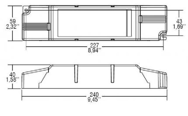 TCI LED-Treiber SIRIO 150/200-700