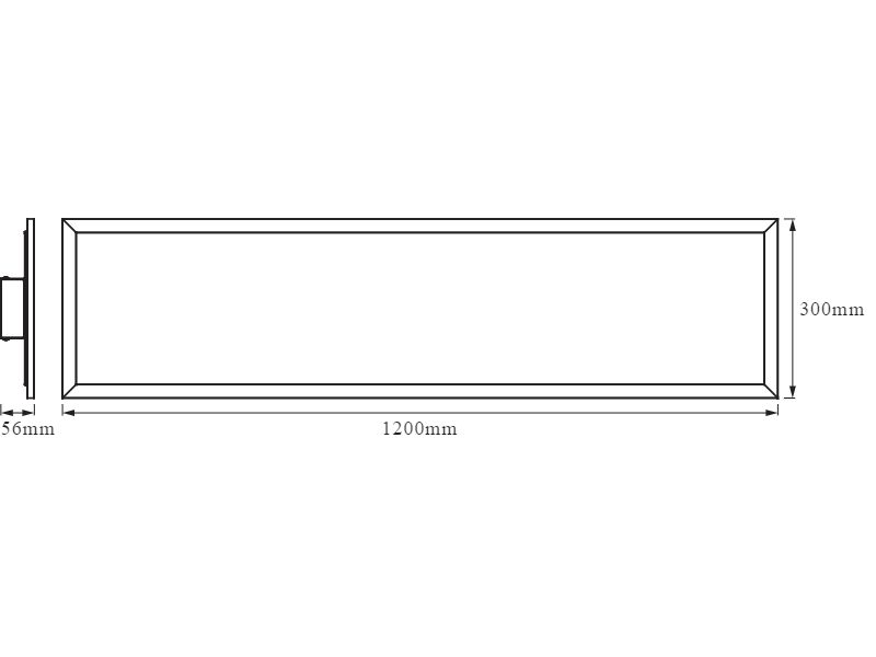 Ledvance LED panel luminaire SMART+ Planon Plus TW 1200X300